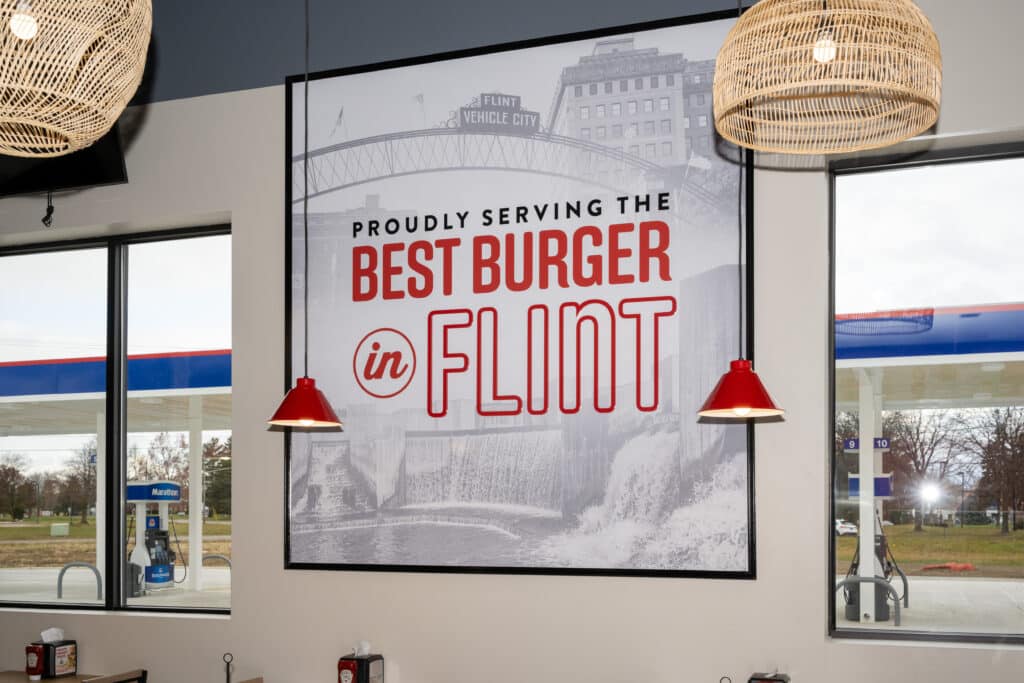 MOOYAH opens first location in Michigan.